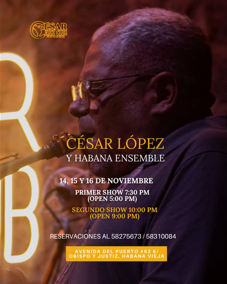 césar lopez en cesar jazz club