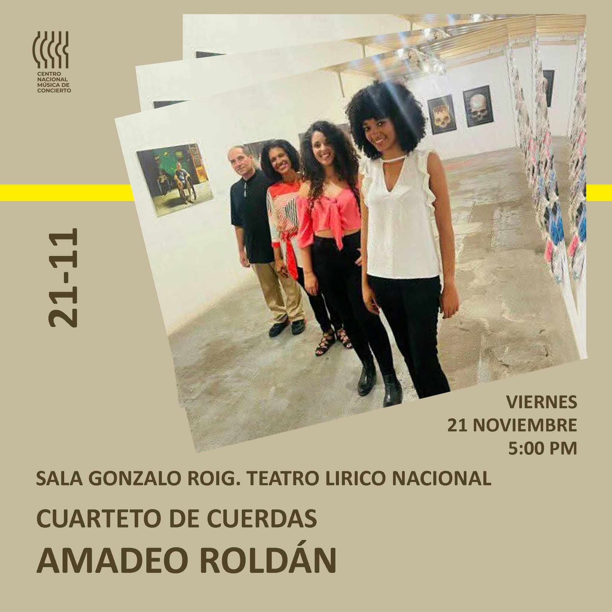 cuarteto de cuerdas amadeo roldán