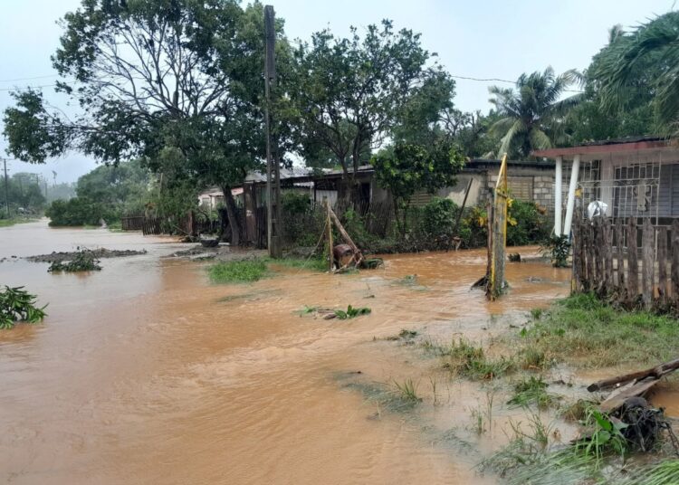 Mayarí, Holguín, tras el paso del huracán Melissa. Foto: Periódico Ahora/Facebook.