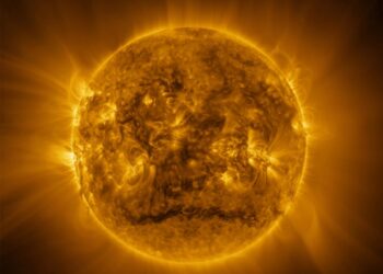 ALMERÍA, 12/11/2025.- Vista de alta resolución del Sol, captada por la sonda Solar Orbiter. Foto: EFE/ESA/NASA/Solar Orbiter.