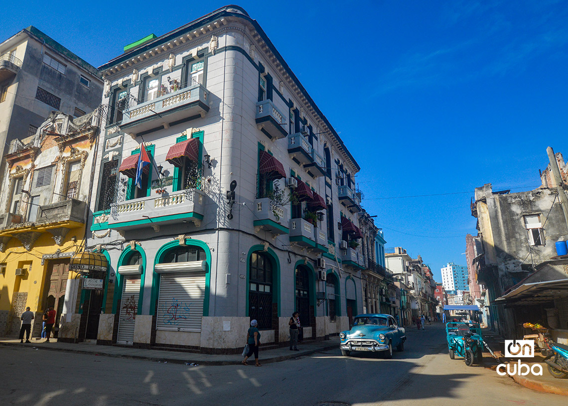 Calle Colón, en La Habana. Foto: Otmaro Rodríguez.