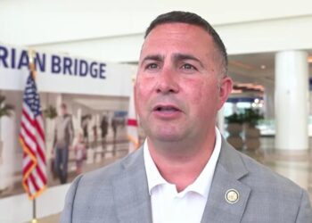 El demócrata Darren Soto. Foto: Captura Telemundo.