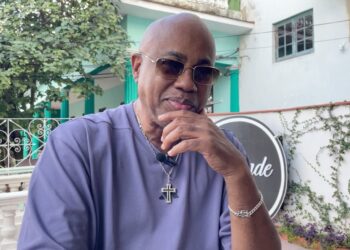 David Calzado, director de La Charanga Habanera. Foto: Lied Lorain.