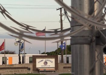 Fotografía de archivo de una zona del centro de detención de Guantánamo. Foto: Marta Garde/EFE.