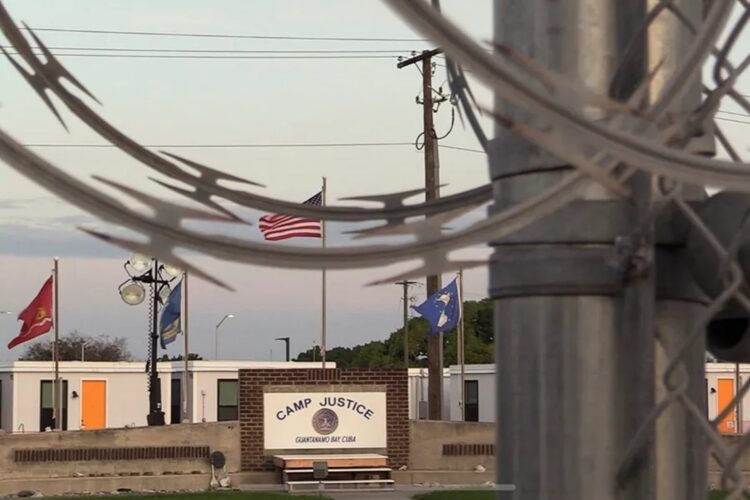 Fotografía de archivo de una zona del centro de detención de Guantánamo. Foto: Marta Garde/EFE.