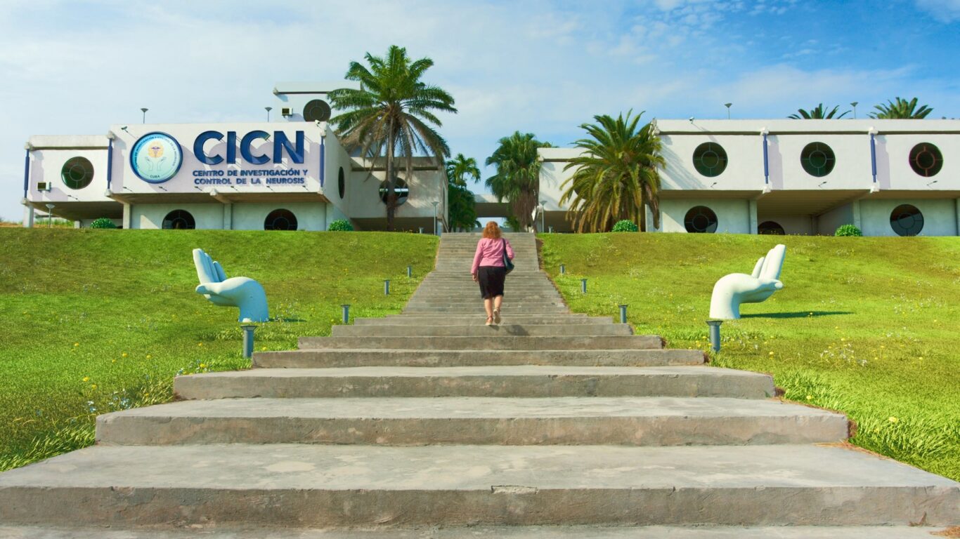 Center for Research and Control of Neurosis. Still from “Neurótica anónima.” 