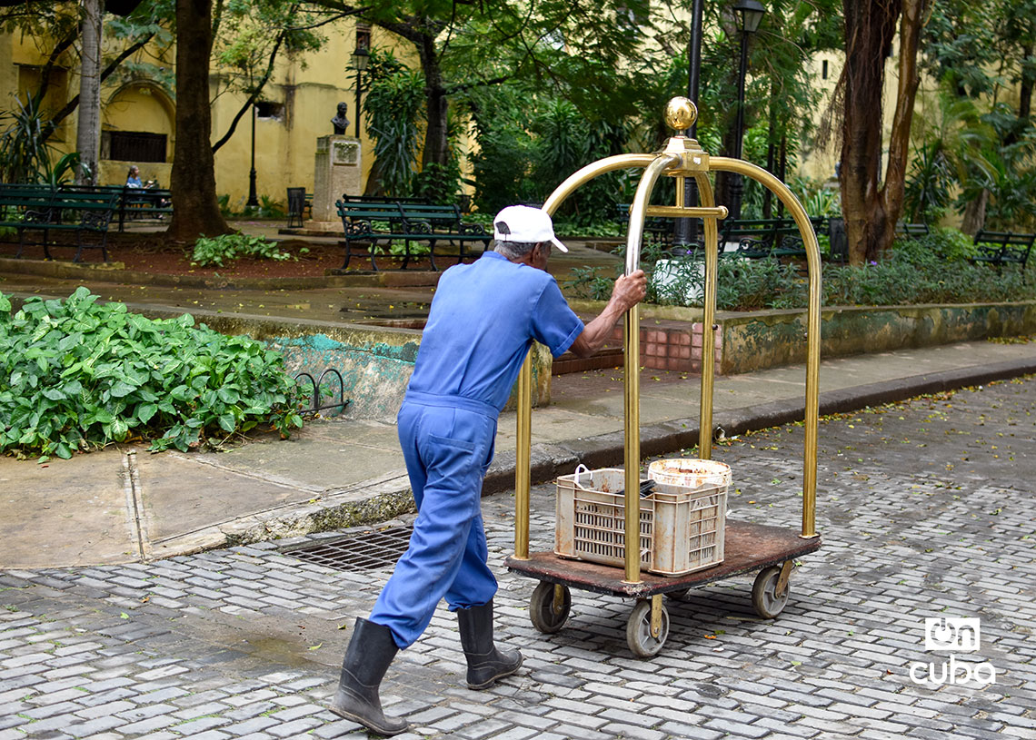 Parque Alejandro de Humboldt, en la Habana Vieja. Foto: Otmaro Rodríguez.