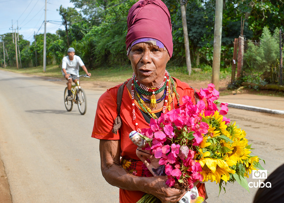 Devotion to San Lázaro in El Rincón. Photo: Otmaro Rodríguez.