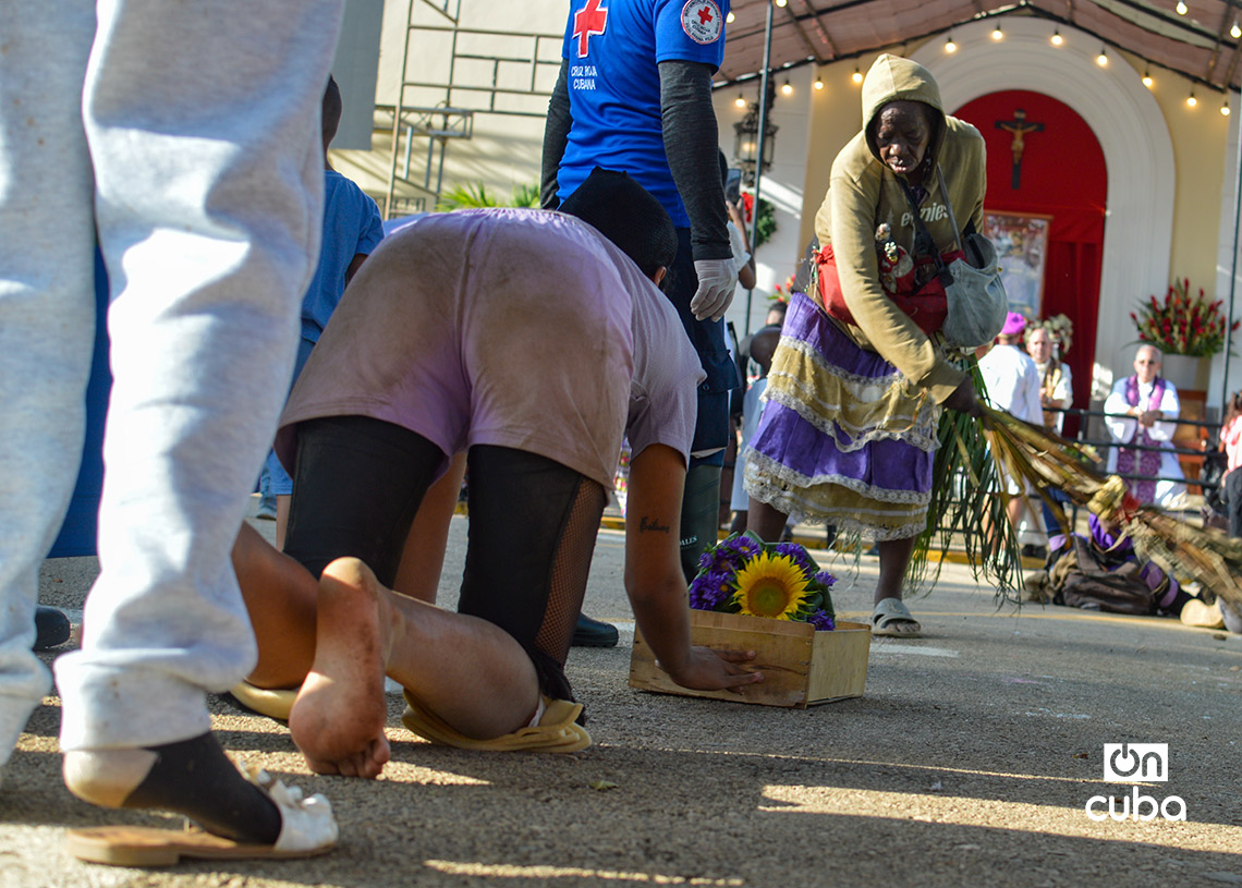 Devotion to San Lázaro in El Rincón. Photo: Otmaro Rodríguez.