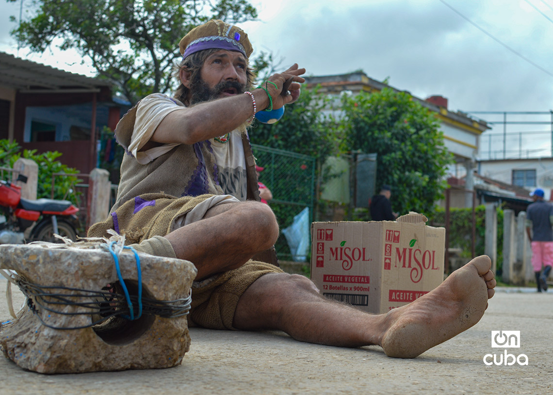 Devotion to San Lázaro in El Rincón. Photo: Otmaro Rodríguez.