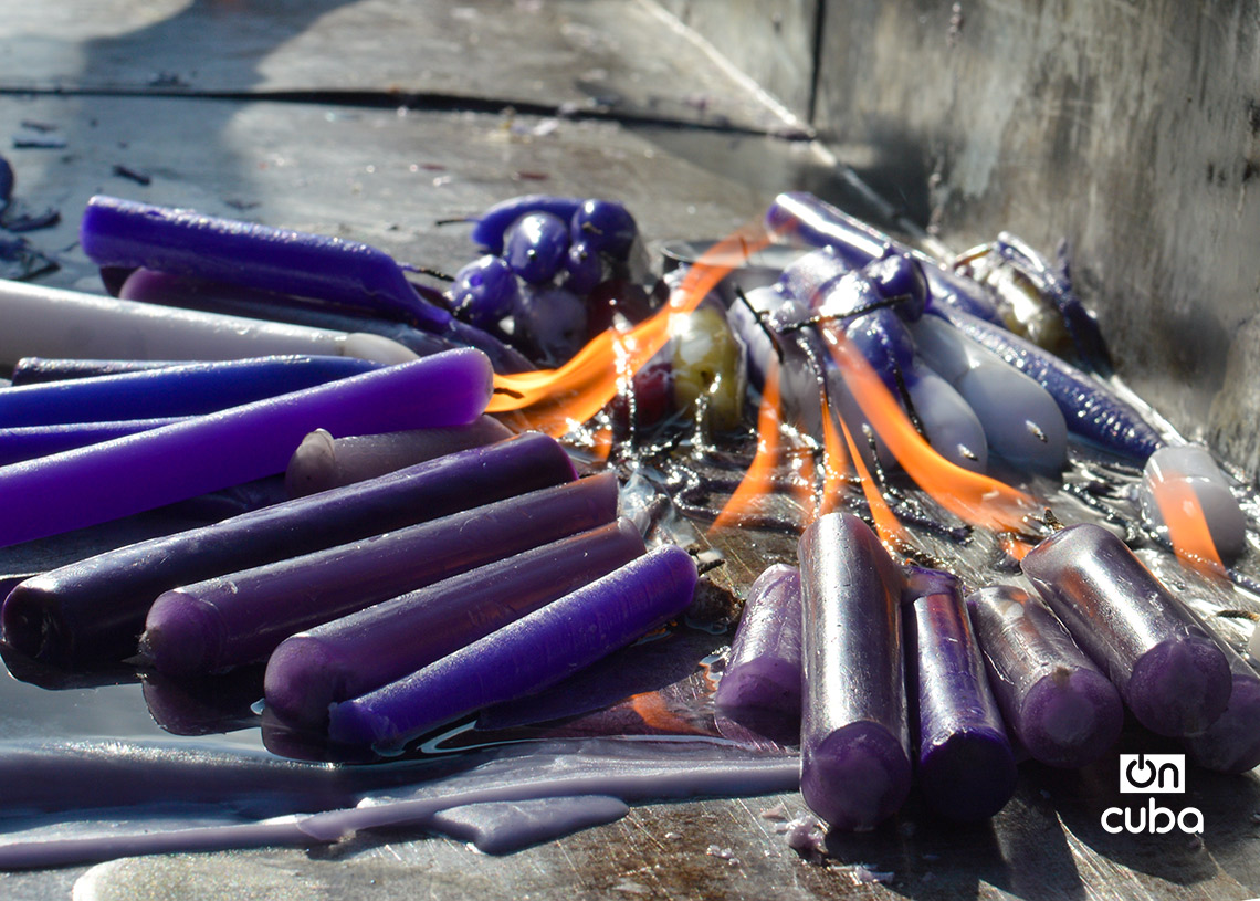 Devotion to San Lázaro in El Rincón. Photo: Otmaro Rodríguez.