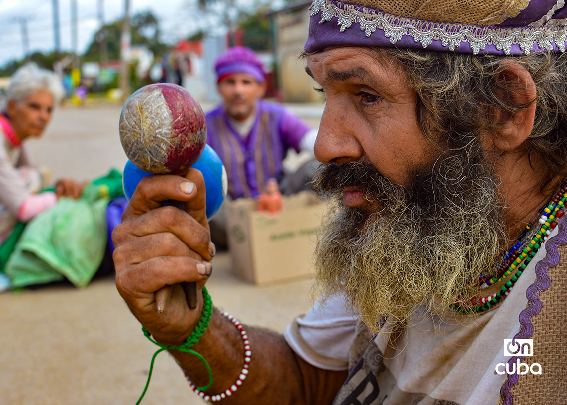 Devotion to San Lázaro in El Rincón. Photo: Otmaro Rodríguez.