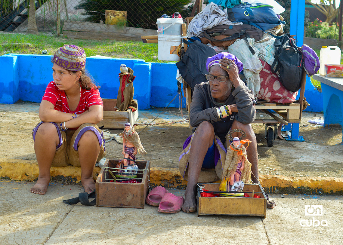 Devotion to San Lázaro in El Rincón. Photo: Otmaro Rodríguez.