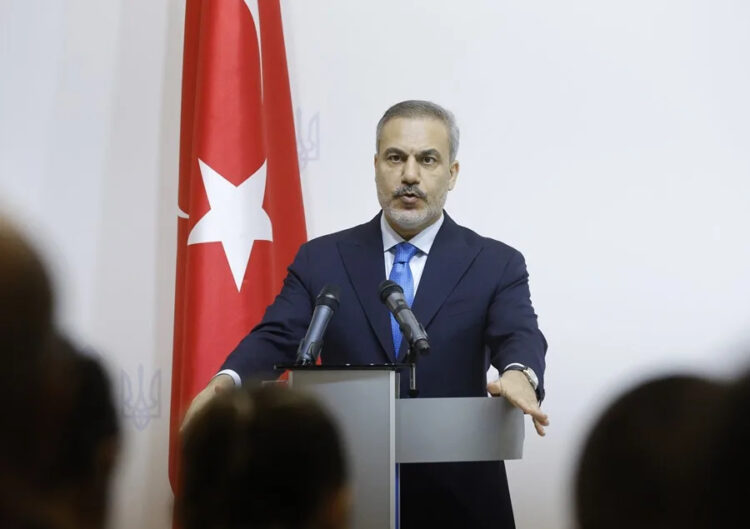 El ministro de Asuntos Exteriores turco, Hakan Fidan. Foto: Sergey Dolzhenko / EFE / EPA / Archivo.