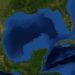 Vista de satélite del Golfo de México. Imagen: NASA / Wikipedia / Archivo.