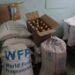 Algunos alimentos que serán entregados a damnificados del huracán Melissa en el oriente de Cuba, gracias a una donación de Japón al PMA. Foto: @WFP_Cuba / X.