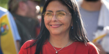 La actual presidenta de Venezuela, Delcy Rodríguez, en una foto de archivo. Foto: EFE/ Miguel Gutiérrez / ARCHIVO