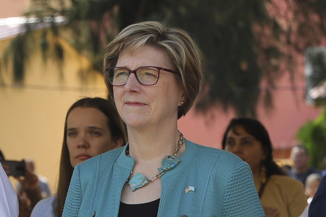 Laura Dogu, designada como jefa de la misión diplomática de EE.UU en Venezuela. Foto: Gustavo Amador / EFE / Archivo.