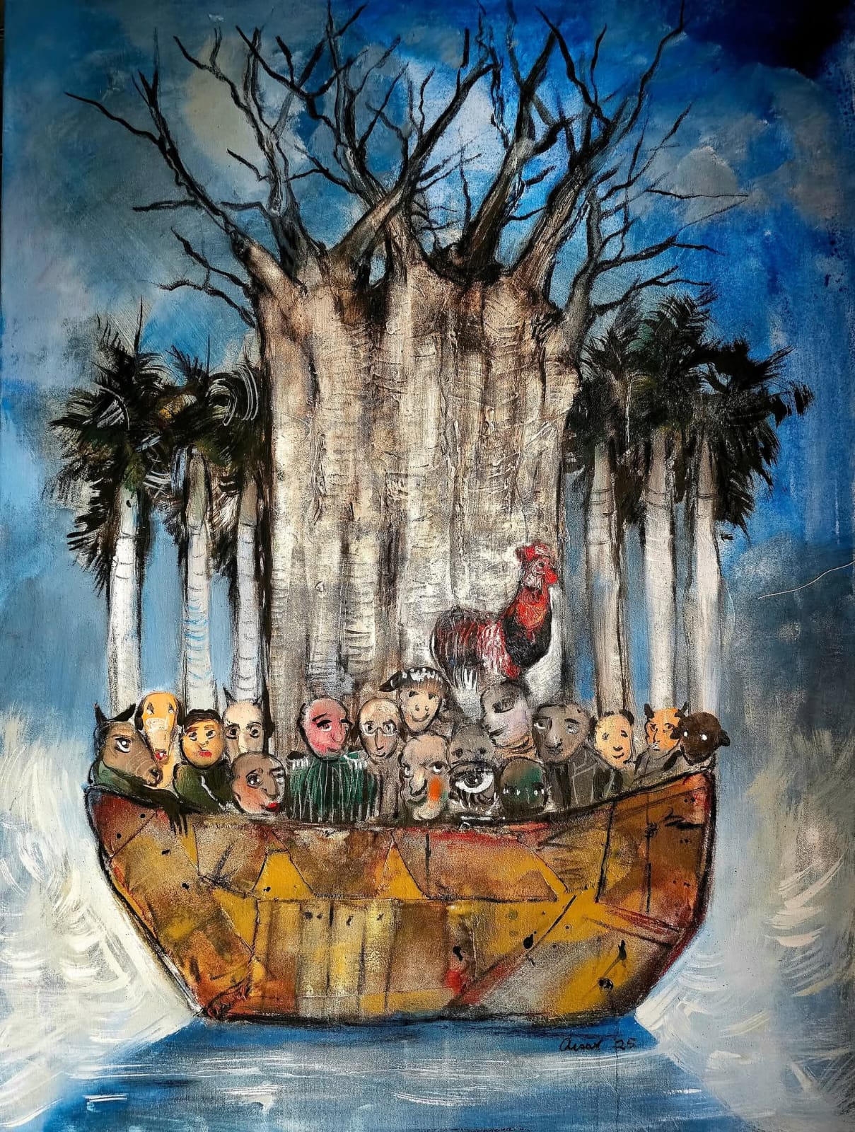 Áisar Jalil exhibits “Exodus” in Miami