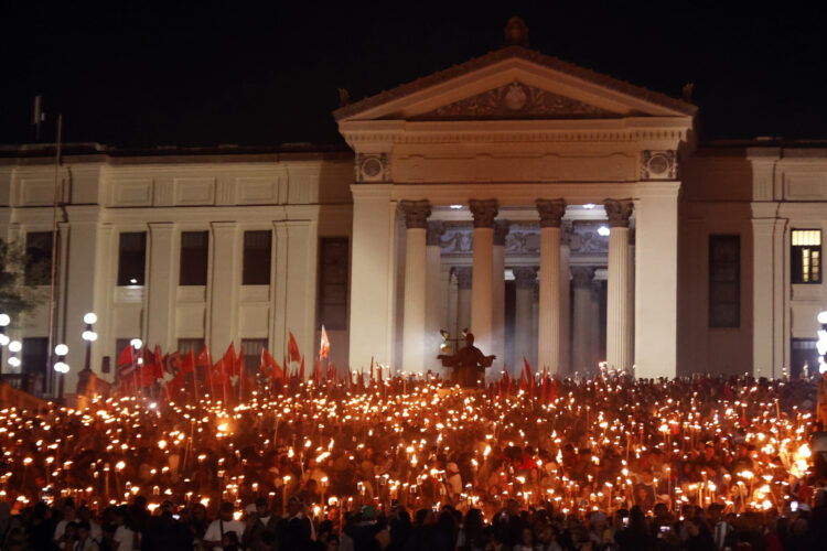 marcha antorchas Cuba