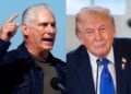 Los presidentes de Cuba, Miguel Díaz-Canel (i), y de EE.UU., Donald Trump. Fotomontaje a partir de imágenes de EFE.