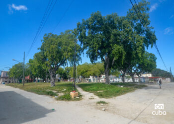 El Parque Manila, en el Cerro, La Habana. Foto: Otmaro Rodríguez.