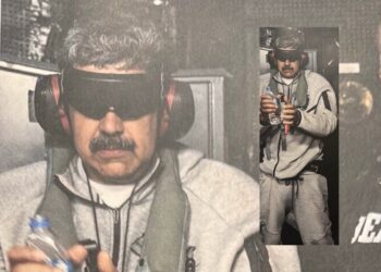 Foto difundida en Truth Social por el presidente Donald Trump.