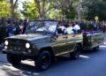 Traslado de los restos de los militares cubanos muertos en Venezuela tras su llegada a La Habana, el 15 de enero de 2026. Foto: Otmaro Rodríguez.