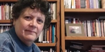 En su casa de la colonia Narvarte Poniente, Ciudad de México. Foto: Cortesía de la entrevistada.