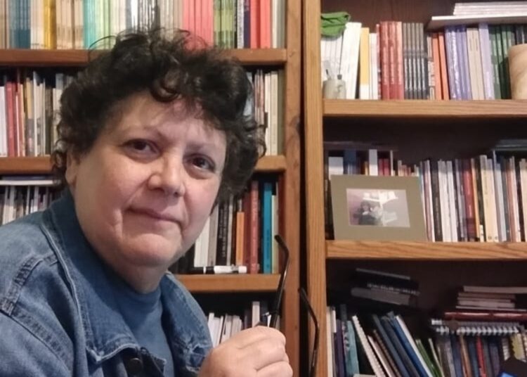 En su casa de la colonia Narvarte Poniente, Ciudad de México. Foto: Cortesía de la entrevistada.