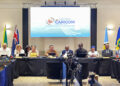 Reunión del Consejo Comunitario de Ministros como parte de la cumbre anual de la Caricom, en Basseterre, San Cristóbal y Nieves. Foto: Caricom / EFE.