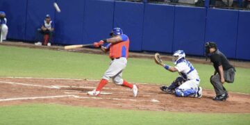 Cuba y Nicaragua igualaron en su primer partido de preparación de cara al Clásico Mundial de Béisbol. Foto: Prensa Latina (PL).