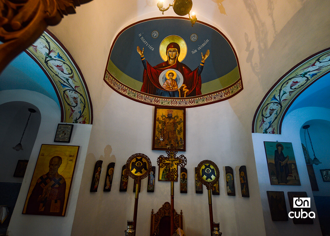 Sacra Iglesia Catedral Ortodoxa Griega de San Nicolás de Mira, en La Habana Vieja. Foto: Otmaro Rodríguez.