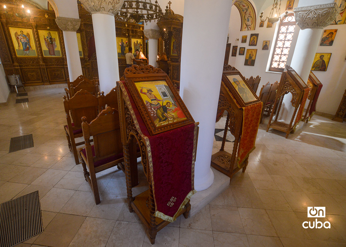 Sacra Iglesia Catedral Ortodoxa Griega de San Nicolás de Mira, en La Habana Vieja. Foto: Otmaro Rodríguez.