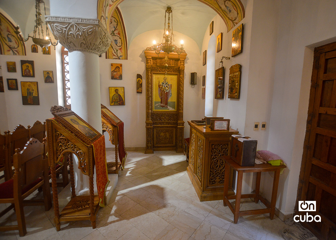 Sacra Iglesia Catedral Ortodoxa Griega de San Nicolás de Mira, en La Habana Vieja. Foto: Otmaro Rodríguez.