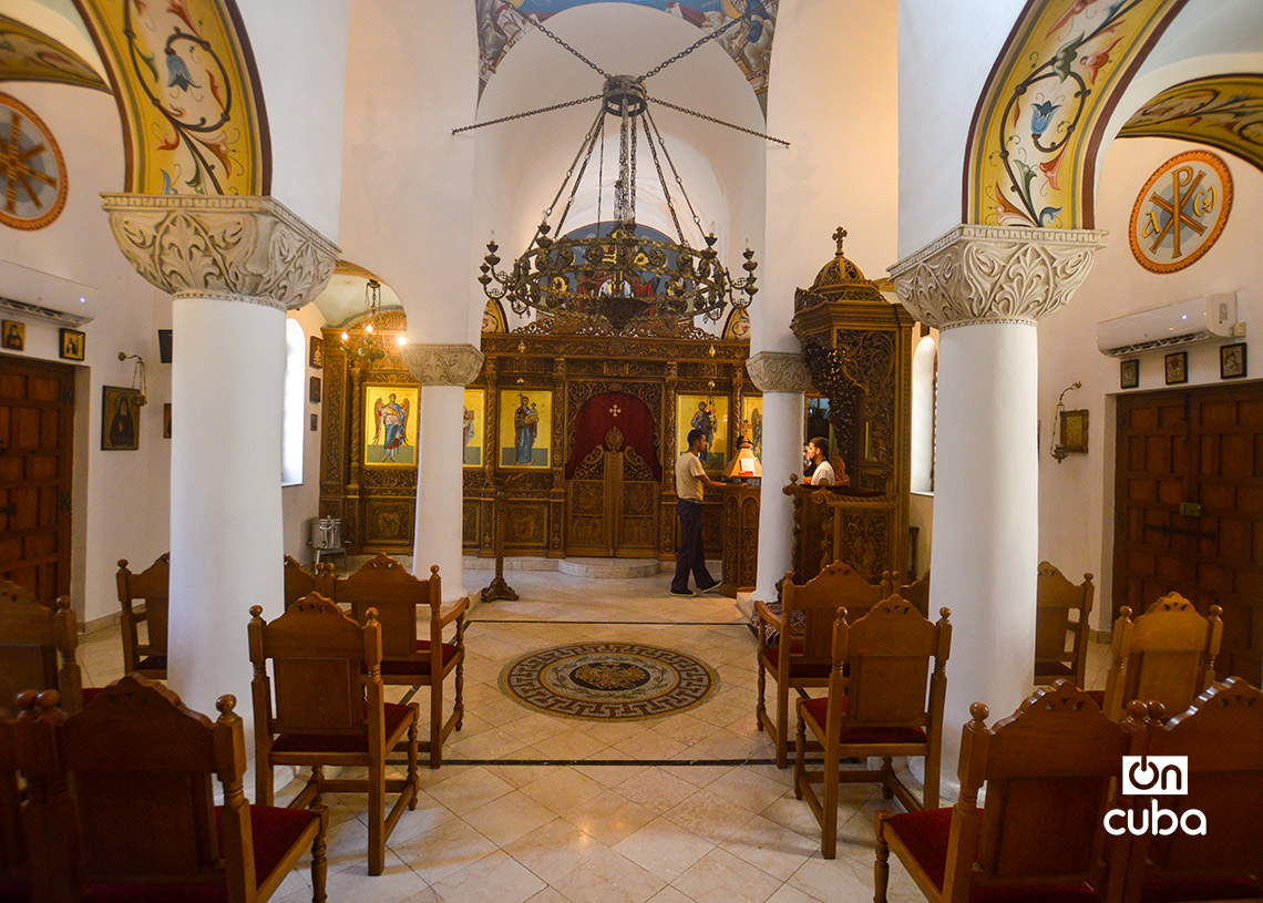 Sacra Iglesia Catedral Ortodoxa Griega de San Nicolás de Mira, en La Habana Vieja. Foto: Otmaro Rodríguez.