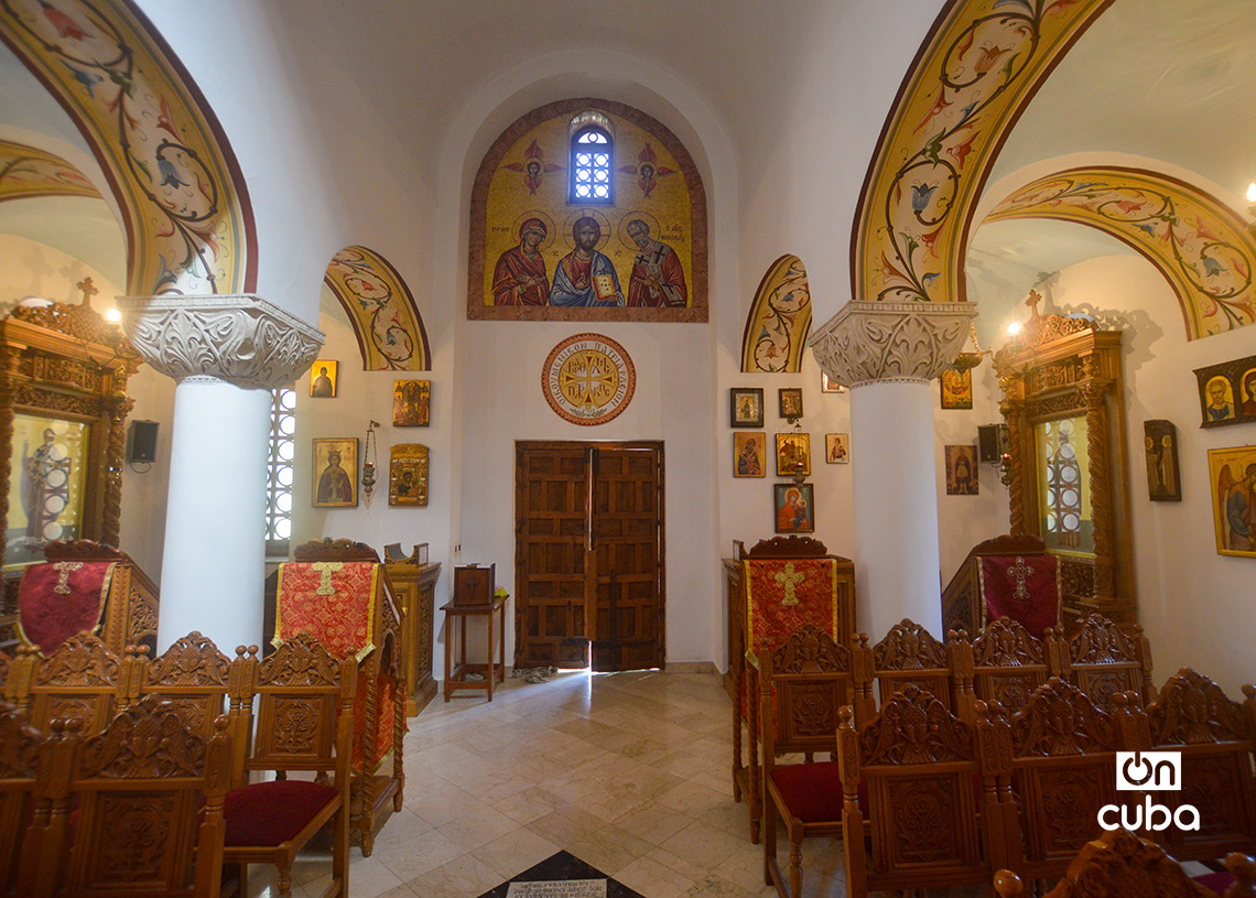 Sacra Iglesia Catedral Ortodoxa Griega de San Nicolás de Mira, en La Habana Vieja. Foto: Otmaro Rodríguez.