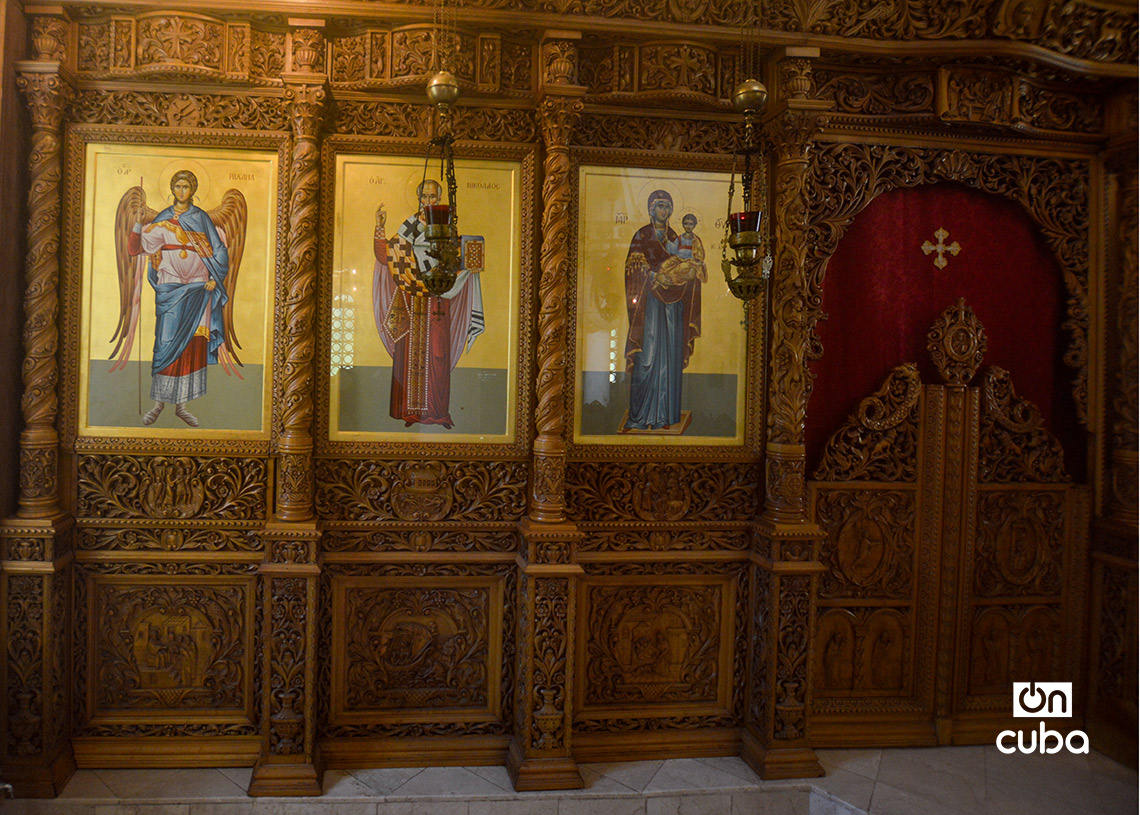 Sacra Iglesia Catedral Ortodoxa Griega de San Nicolás de Mira, en La Habana Vieja. Foto: Otmaro Rodríguez.