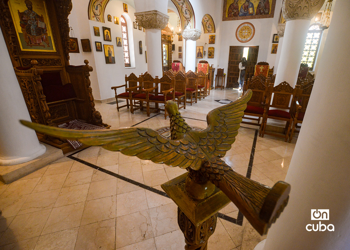 Sacra Iglesia Catedral Ortodoxa Griega de San Nicolás de Mira, en La Habana Vieja. Foto: Otmaro Rodríguez.