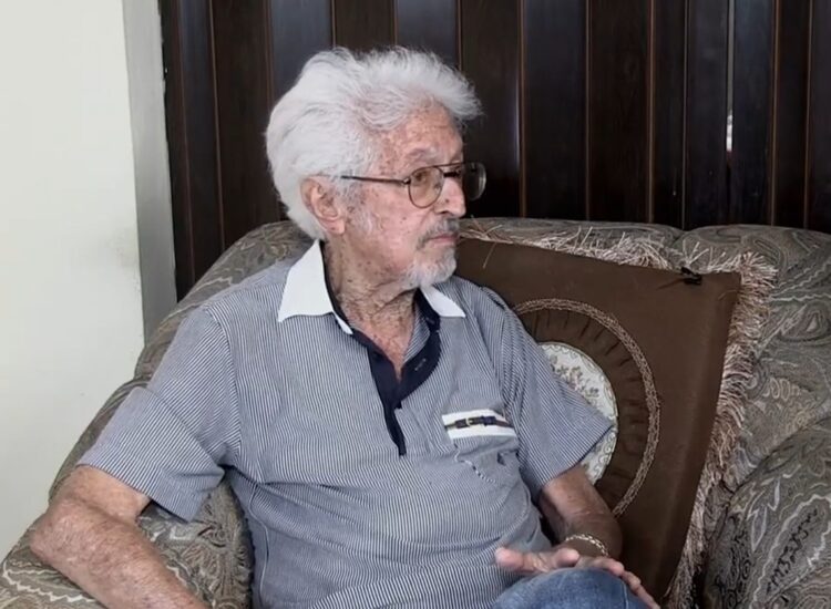Roberto Sánchez Ferrer, Premio Nacional de Música 2023, fallecido en La Habana a los 99 años el 4 de febrero de 2026. Foto: Captura de pantalla / Archivo.