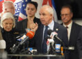 Imagen de archivo del congresista cubanoamericano Carlos Giménez durante una rueda de prensa en Miami, Florida. Foto: Alberto Boal / EFE.