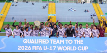 La selección de fútbol de Cuba, categoría sub-17 años, aseguró su boleto a la Copa Mundial Qatar 2026. Foto: CONCACAF.