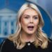 Secretaria de Prensa Karoline Leavitt. Foto: EFE/EPA/JIM LO SCALZO