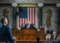 Trump en el discurso sobre el Estado de la Unión. Foto: KENNY HOLSTON/EFE/EPA/ POOL.