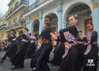 Lizt Alfonso Dance Cuba con "Alas-Por dentro". Foto: Otmaro Rodríguez.