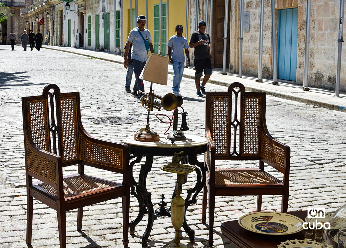 Exposición del proyecto Uranga Colecciones, en La Habana Vieja. Foto: Otmaro Rodríguez.