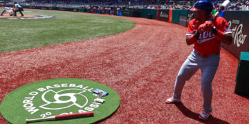 Cuba debutó este viernes en el Clásico Mundial con victoria frente a Panamá. Foto: EFE/ Thais Llorca.