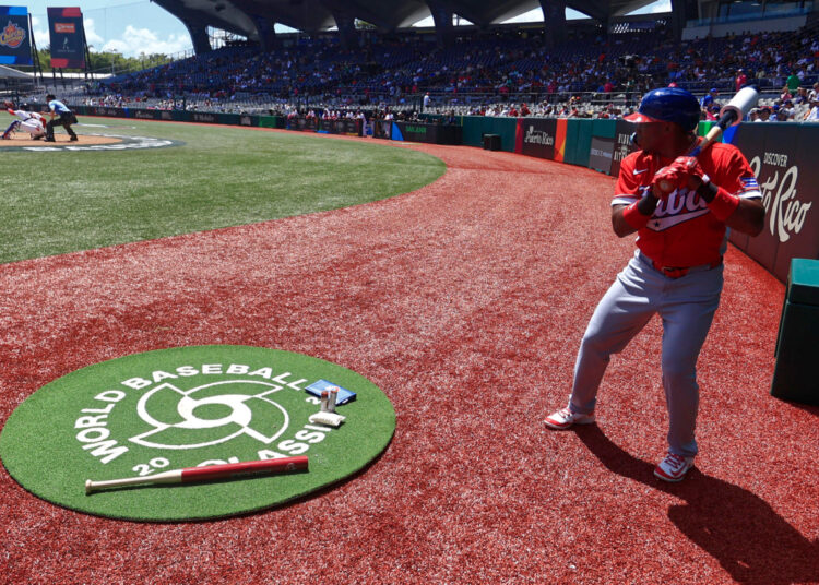 Cuba debutó este viernes en el Clásico Mundial con victoria frente a Panamá. Foto: EFE/ Thais Llorca.