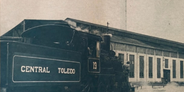 Estampa del central Toledo finalizando la década de 1950. Foto: Archivo del autor.