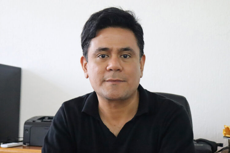 El subsecretario de Movilidad Humana de la Secretaría de la Frontera Sur, Eduardo Antonio Castillejos. Foto: EFE/ Juan Manuel Blanco.